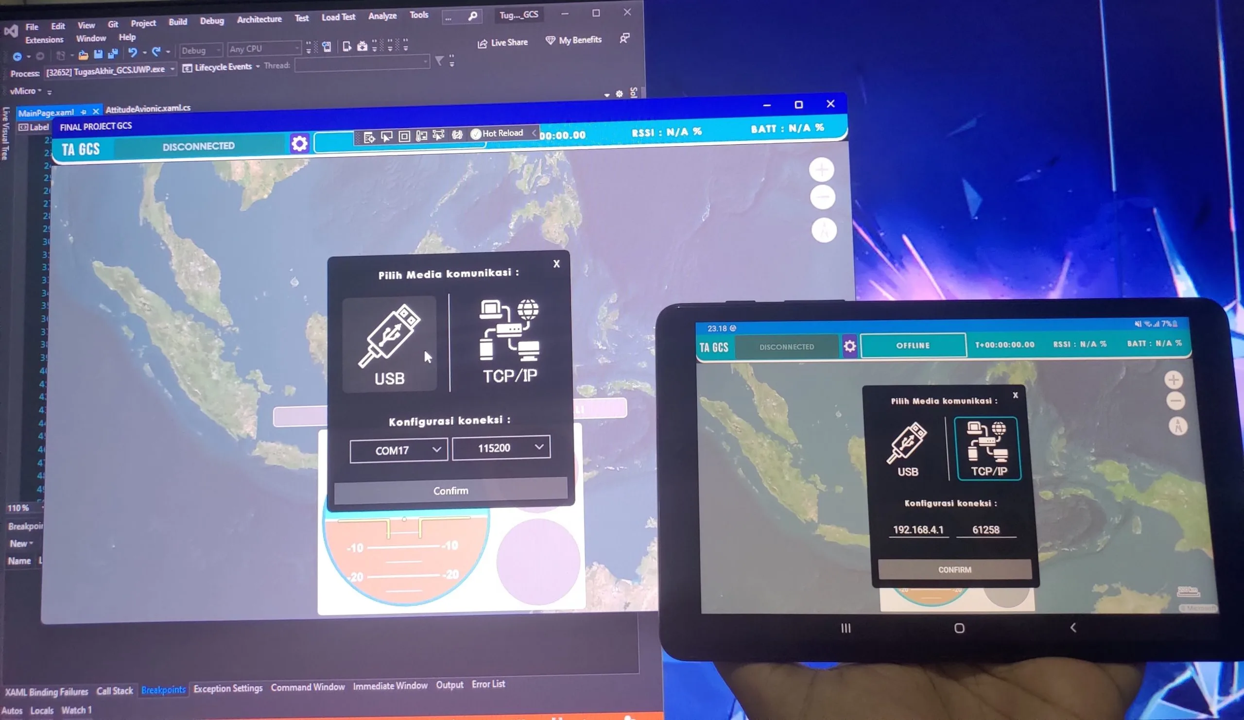Cross-Platform Secure & Intelligent UAV Ground Control Station (GCS) image