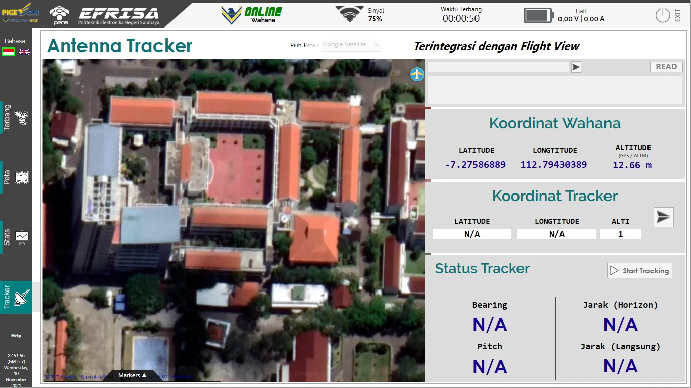 Pigeon Tracking View